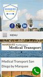 Mobile Screenshot of marqueetransport.com